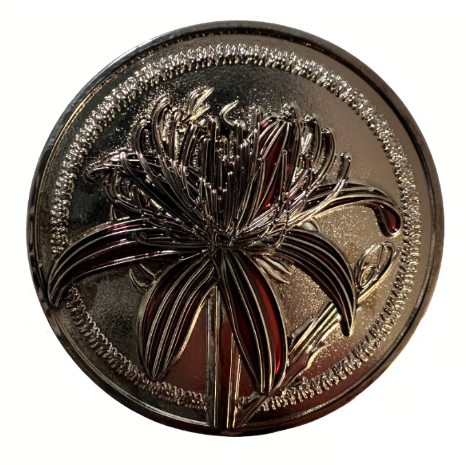 American Yakuza - Red Spider Lily Coin