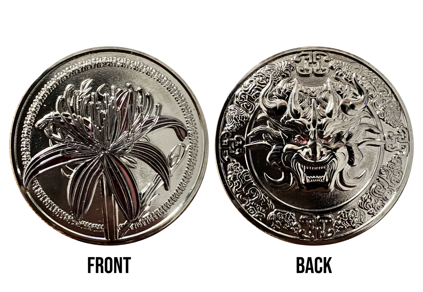 American Yakuza - Red Spider Lily Coin