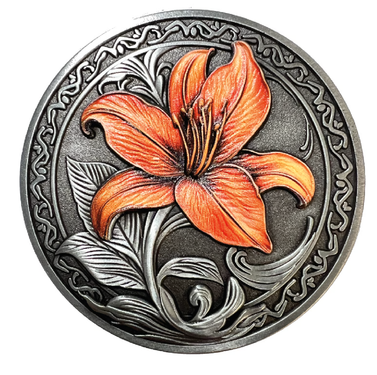 American Yakuza - Orange Iris Coin