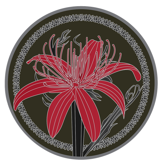 American Yakuza - Red Spider Lily Coin