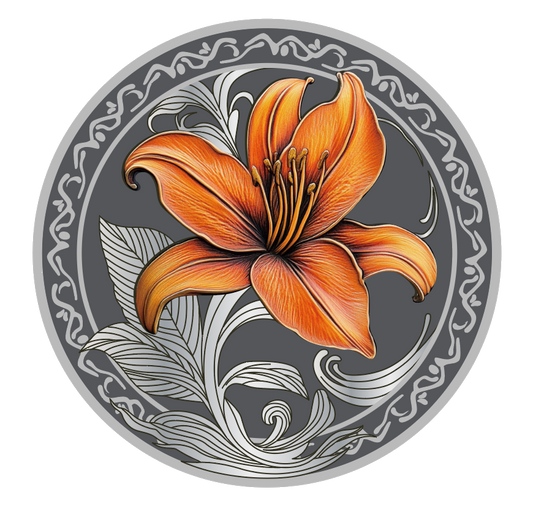 American Yakuza - Orange Iris Coin